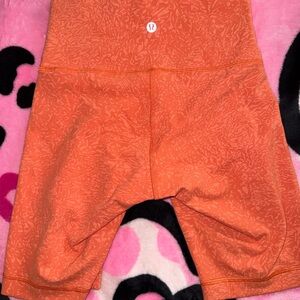 Lululemon Wunder training high rise shorts